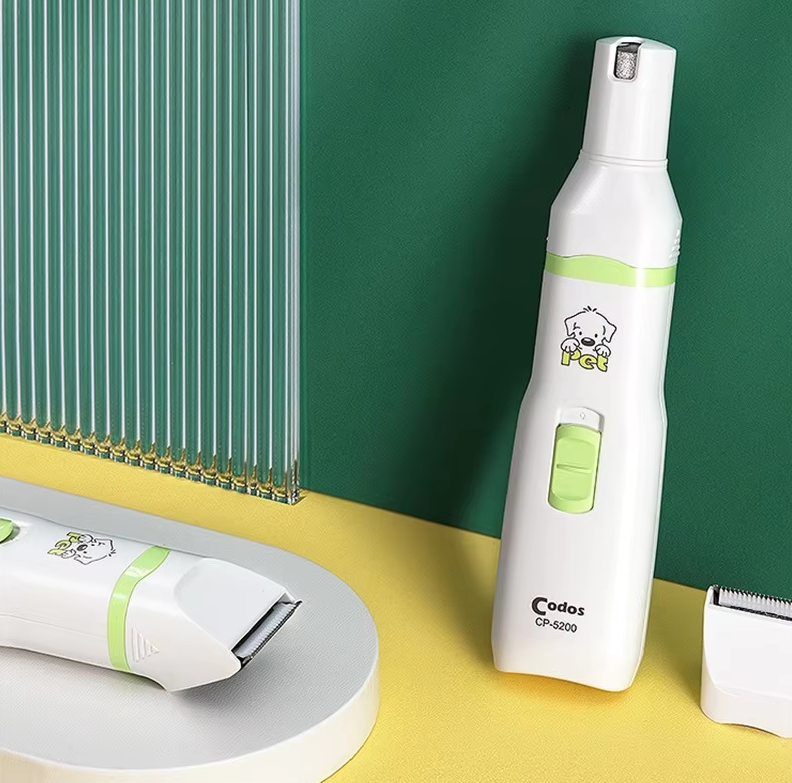 Tondeuse Électrique pour Animaux Domestiques - Codos Cp-5200 avec Plusieurs Accessoires