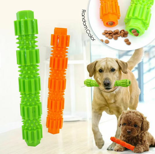 Jouet à Mâcher pour Chien - Bâton de Dentition Robuste avec Fonction de Friandise Effet D' Hygiène Dentaire
