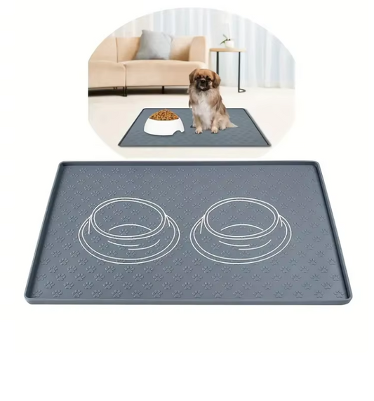 Matelas D' Alimentation avec des Coupelles en Acier Inoxydable pour Animaux Domestiques