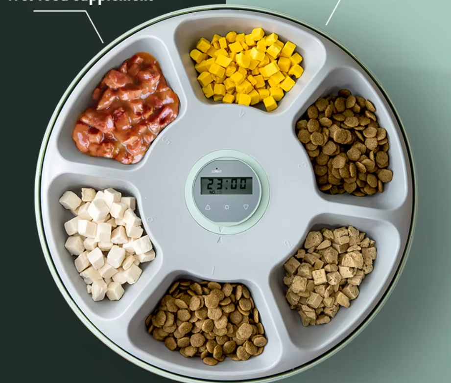 Ecuelle Automatique pour Animaux Domestiques - Distributeur Numérique de Nourriture en Différentes Couleurs
