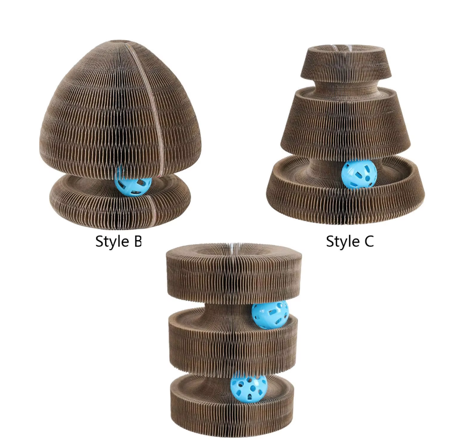 Jouets à Griffer pour Chats Tours - avec Balle Interactive pour S' Amuser à Griffer dans Différents Styles