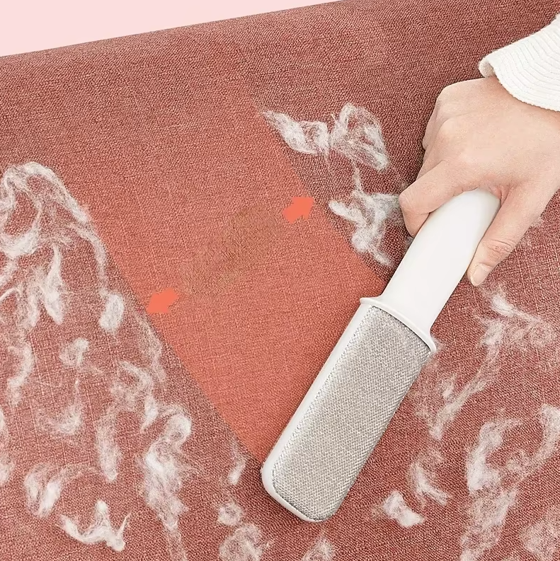 Rouleau Pelucheux Réutilisable pour les Poils D' Animaux avec un Design D' Animal Mignon et un Boîtier de Protection