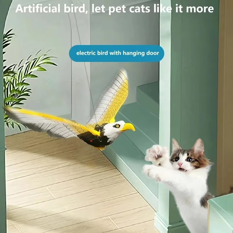 Aigle Volant - Jouet de Chasse Interactif pour Chat