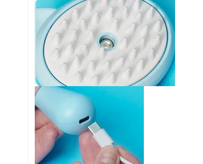 Brosse À Pulvériser Pour Animaux Avec Réservoir D'eau