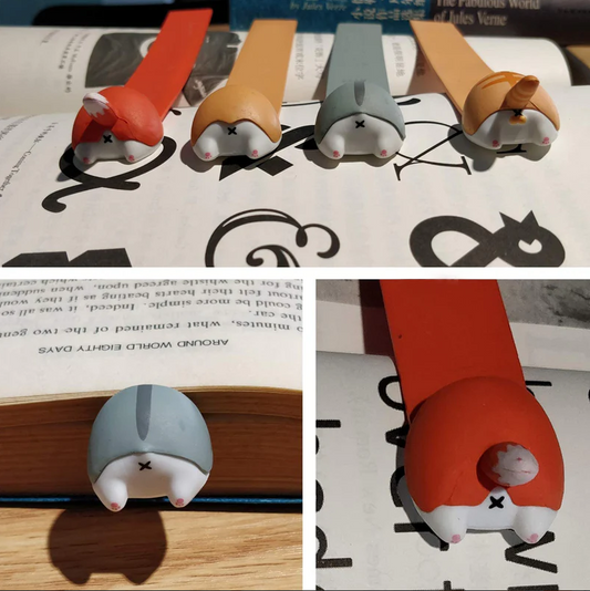 Mignon Marque-page Animal Popo