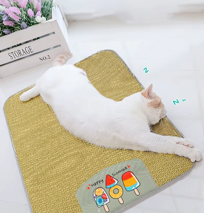 Matelas Rafraîchissant pour Animaux Domestiques - Respirant et Confortable pour les Chiens et les Chats