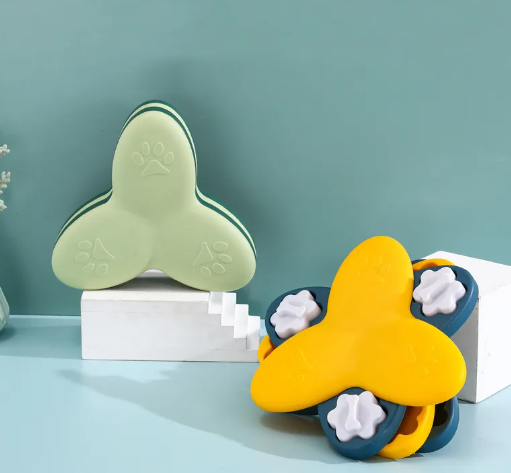 Jouet pour Chien Interactif avec Mécanisme Rotatif - Stimule L' Activité Mentale et le Plaisir de Jouer