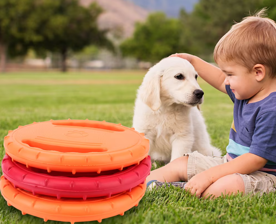 Article De Dentition Flottant Pour Chiens Avec Surface Texturée