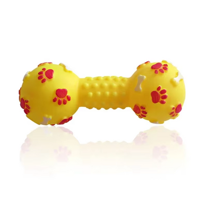 Jouets à Mâcher pour Chiens - Jouets à Mâcher Multicolores en Forme D' Haltères