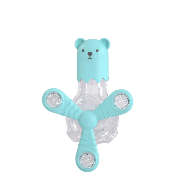Jouets Interactifs pour Animaux de Compagnie - Distributeur de Nourriture en Forme D' Ours avec Bras Rotatifs