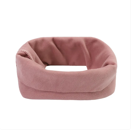 Coussin Cervical Confortable En Noir Et Violet Pour Détente