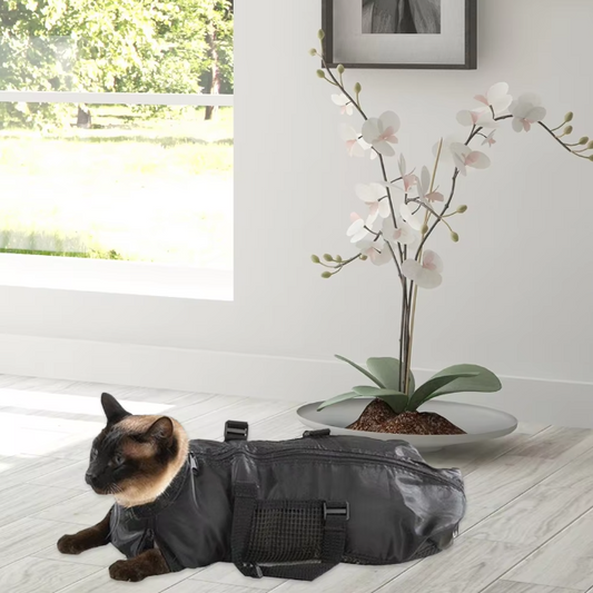 Sac De Toilettage Pour Chats Pour Couper Les Griffes Et Les Soigner - Confortable Et Sûr