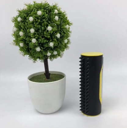 Brosse pour Chiens 2 en 1 avec Peigne et Brosse à Poils - Outil de Toilettage Pratique pour les Animaux Domestiques