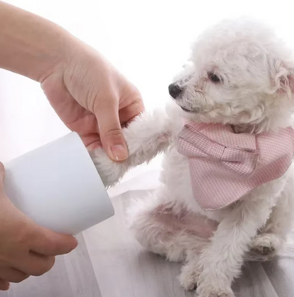 Cure - Pattes avec Brosses en Silicone pour Chiens et Chats - Nettoyage et Soin en Douceur