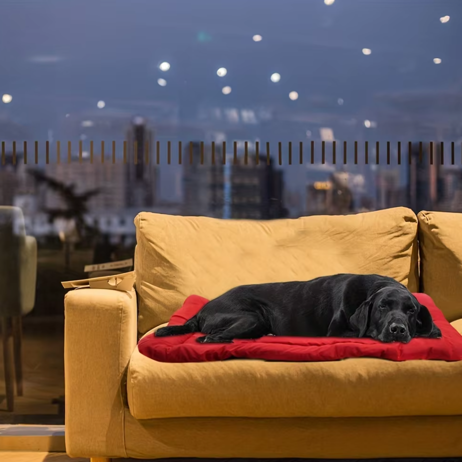 Coussin de Voyage pour Chiens - Lit pour Chien Doux et Lavable pour Voiture Canapé en Voyage