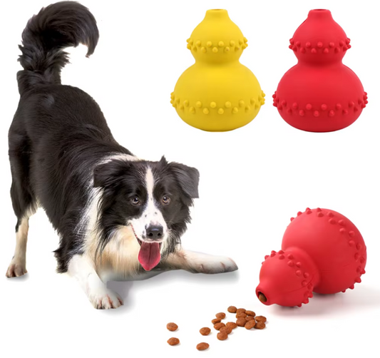 Jouets pour Chiens avec Distributeur de Friandises - Jouets Interactifs à Mâcher pour Chiens