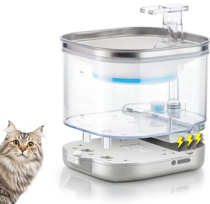 Fontaine Automatique pour Chats et Chiens - Distributeur D' Eau Silencieux avec Filtre