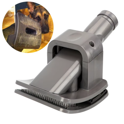 Brosse pour Poils D' Animaux - Accessoire pour Aspirateur pour le Soin des Animaux Domestiques et le Nettoyage du Pelage
