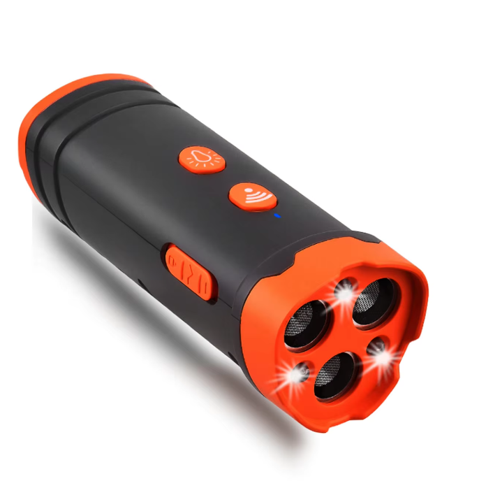 Appareil de Dressage pour Chiens avec Fonction Sonore et Lumineuse