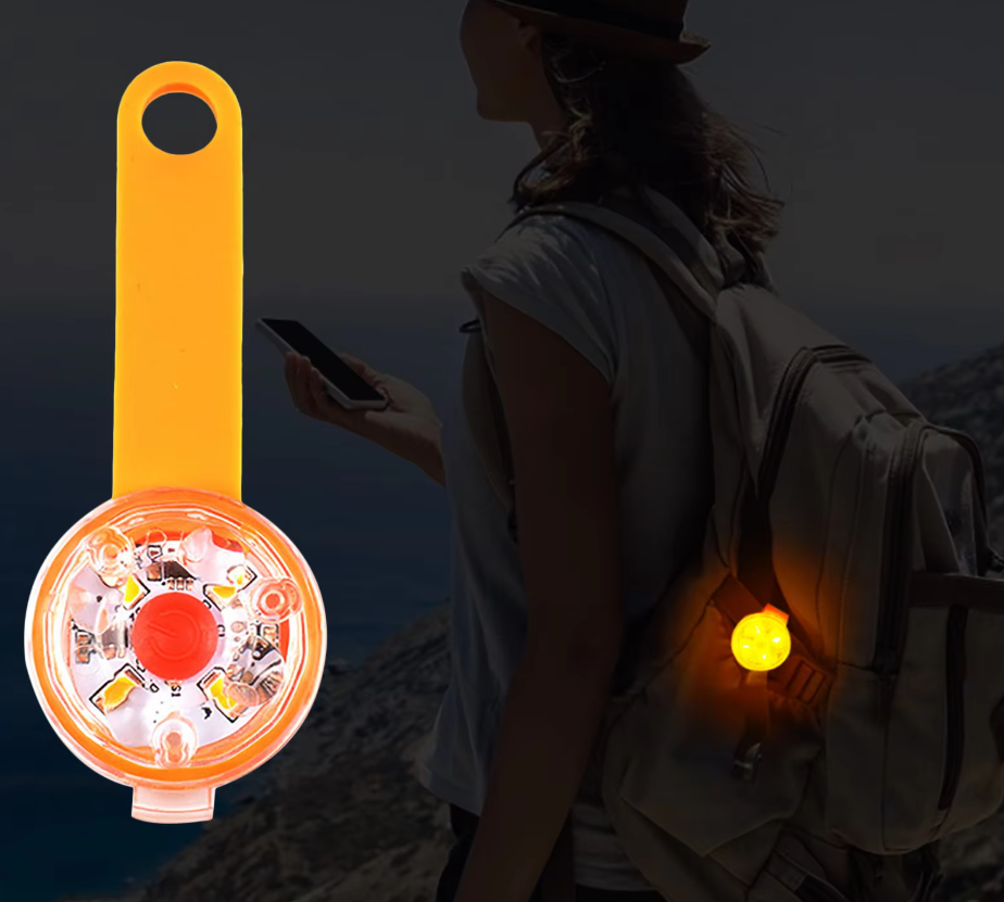 Lumière de Marque pour Chien - Lumière de Sécurité Étanche Rechargeable pour Chiens Chats