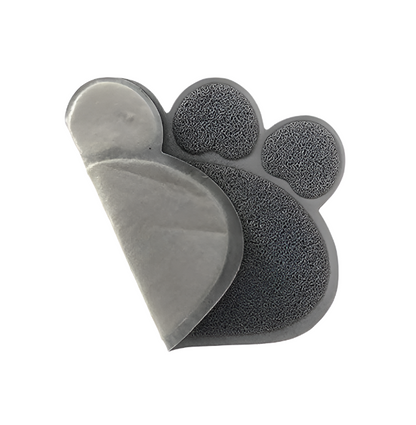 Natte De Litière Pour Chat En Forme De Patte Pour Des Sols Propres Et Moins De Pertes