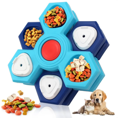 Jouets Interactifs Pour Chiens - Puzzle De Nourriture Pour Stimuler L' Esprit Et Favoriser La Digestion