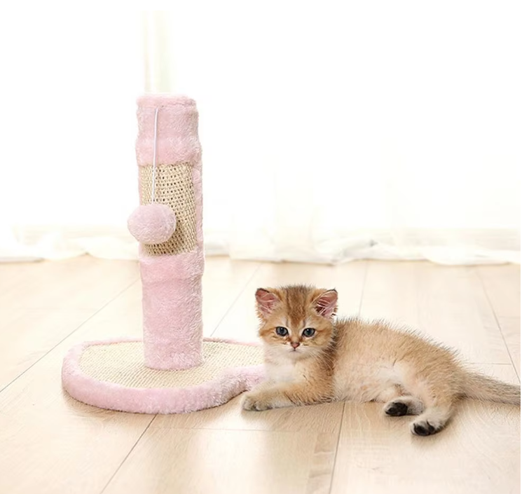 Arbre à Chat en Forme de Cœur ou D' Étoile avec Jouets