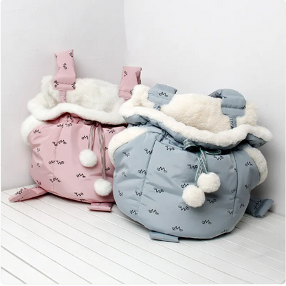 Sac Douillet Pour Lit De Chat - Chaud Et Confortable Avec Doublure En Polaire