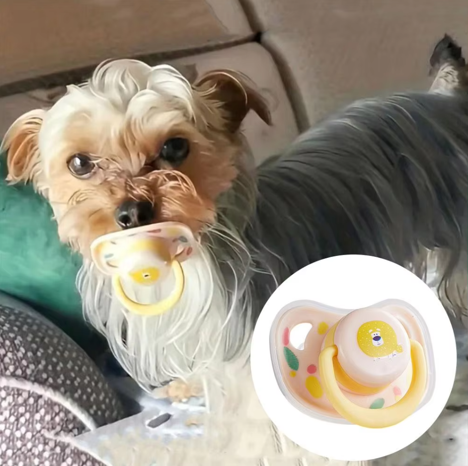 Sucette Amusante pour Chien - Jouet de Dentition pour les Quadrupèdes Joueurs