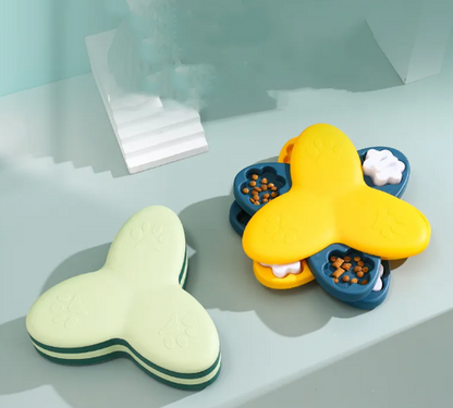 Jouet pour Chien Interactif avec Mécanisme Rotatif - Stimule L' Activité Mentale et le Plaisir de Jouer