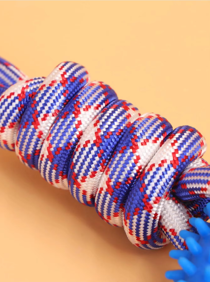 Jouet Pour Chien Robuste Avec Anneau De Dentition - Jouet À Mâcher Corde À Déchirer Pour Un Plaisir Interactif