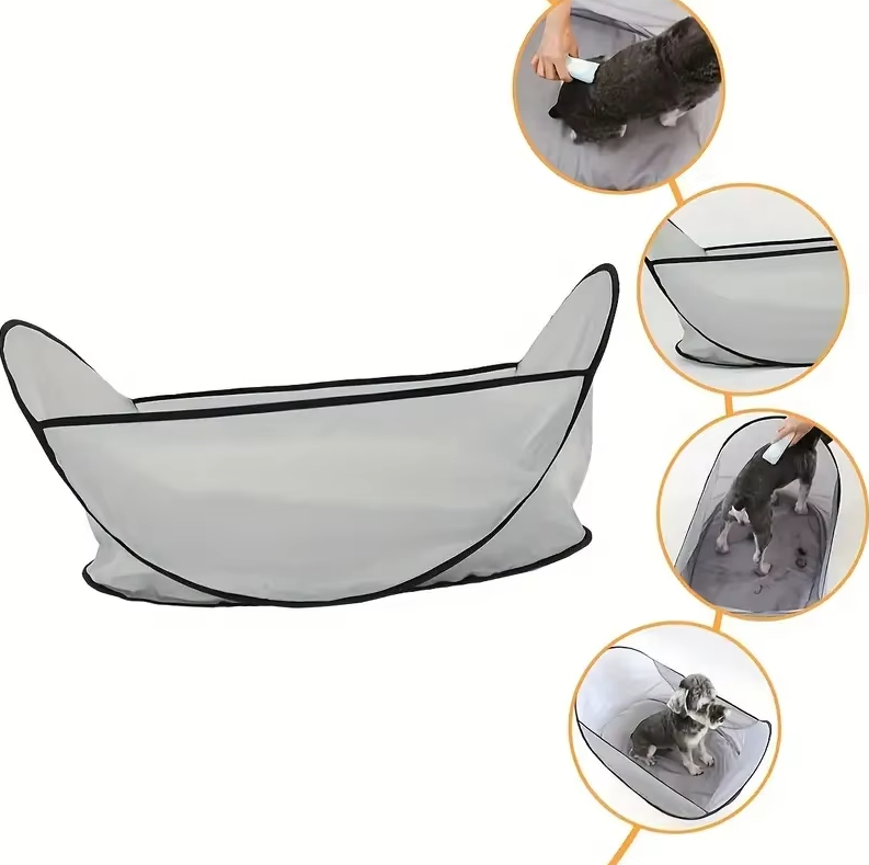 Cape de Barbier Professionnelle - Cape de Barbier Imperméable pour une Coupe Propre et le Rasage