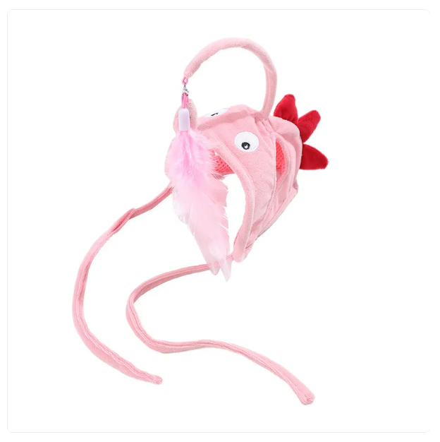 Chapeau De Chat Avec Pendentif - Costume D' Animal Amusant Pour Chats Avec Jouets