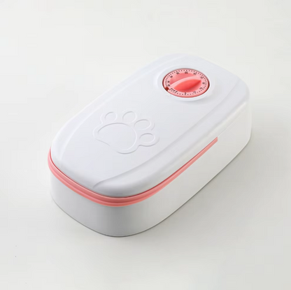 Distributeur Automatique de Nourriture avec Minuterie pour Chats et Chiens