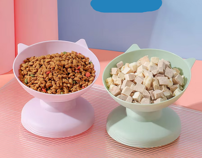 Écuelle pour Chat Inclinée à 15 Degrés pour Protéger les Cervicales