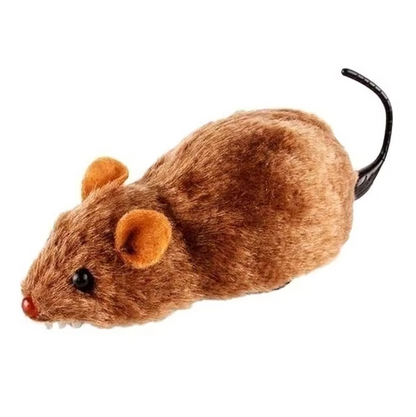 Souris Électrique pour Chats - Souris de Course Interactive pour le Plaisir de la Chasse