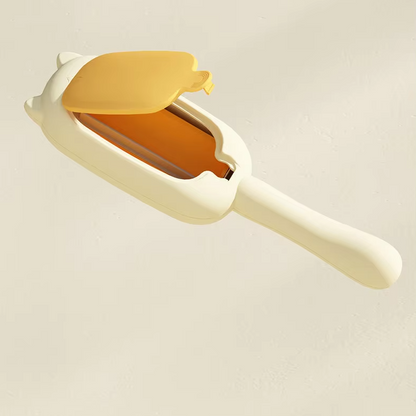 Brosse Épilatoire à Deux Sens pour Chats - Brosse Efficace pour le Soin du Pelage