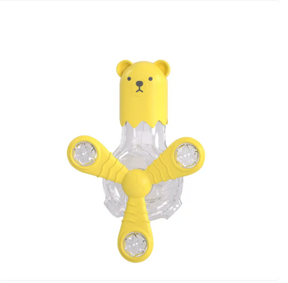 Jouets Interactifs pour Animaux de Compagnie - Distributeur de Nourriture en Forme D' Ours avec Bras Rotatifs