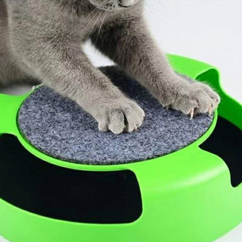 Jouets Interactifs pour Chats avec Souris - Jouet avec Souris Mobile pour Chats