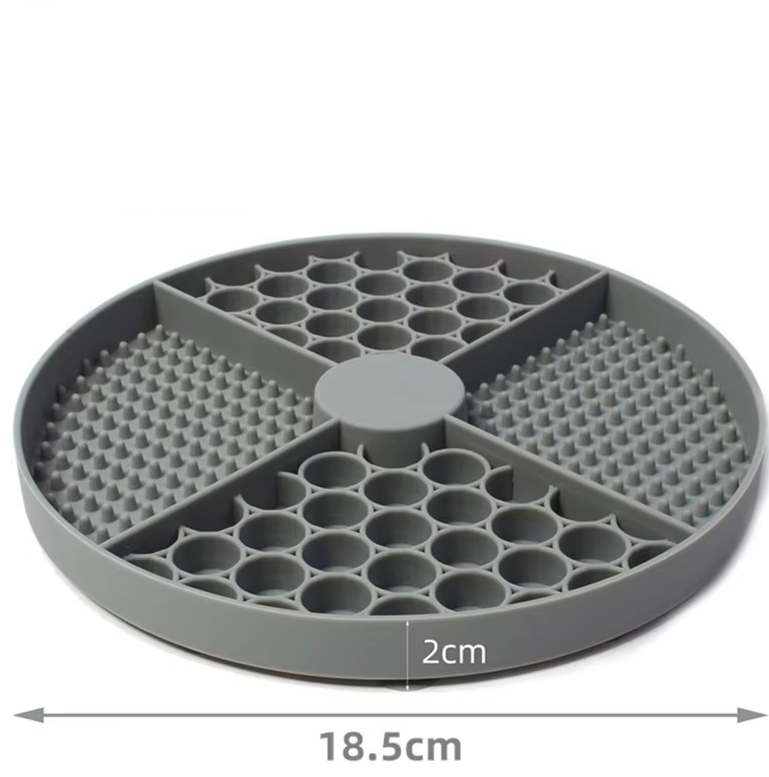 Matelas en Silicone pour Chiens pour une Alimentation Lente