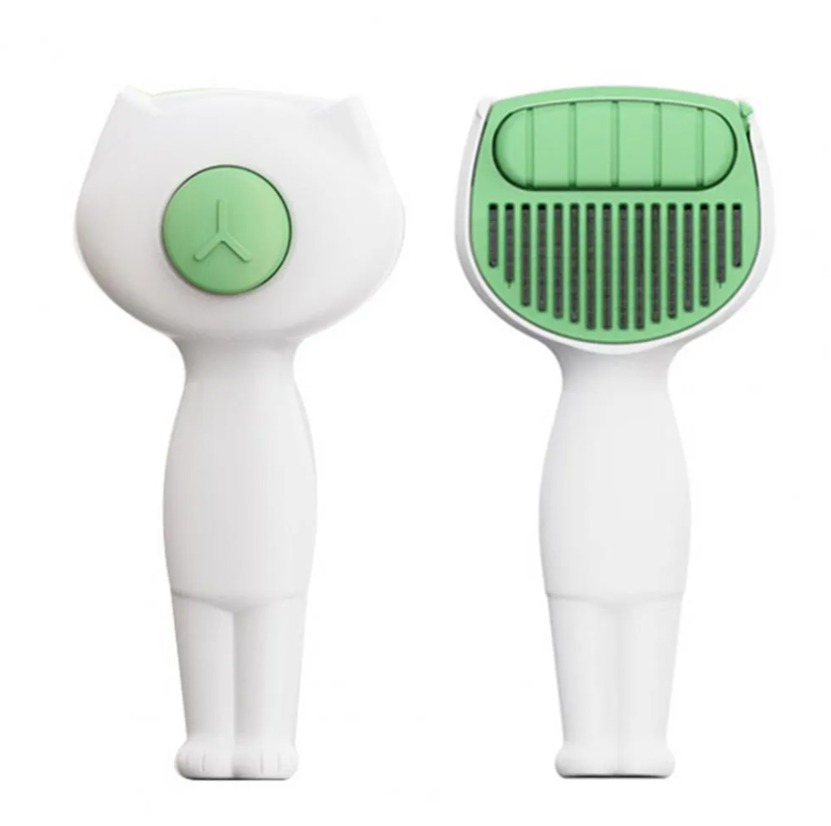Brosse Autonettoyante Pour Le Soin Du Pelage Des Animaux De Compagnie Avec Épilation