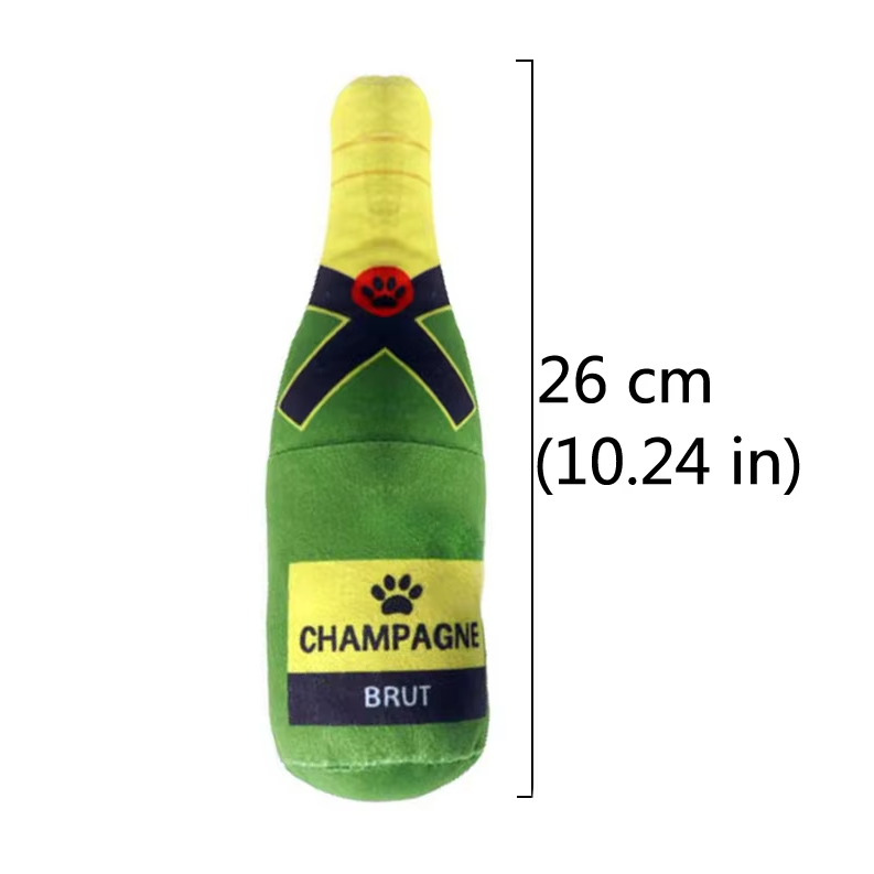 Jouets pour Chiens en Peluche - Jouets de Dentition Amusants en Forme de Boisson