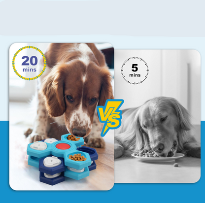 Jouets Interactifs Pour Chiens - Puzzle De Nourriture Pour Stimuler L' Esprit Et Favoriser La Digestion