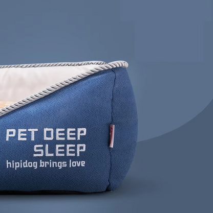 Matelas Confortable pour Animaux de Compagnie avec Doublure en Tissu pour Chiens et Chats