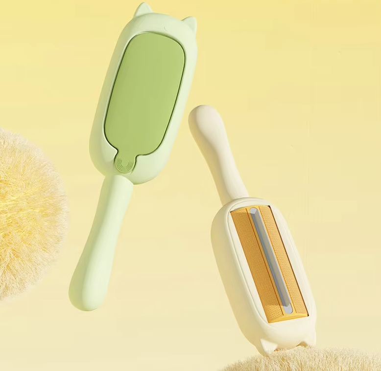 Brosse Épilatoire à Deux Sens pour Chats - Brosse Efficace pour le Soin du Pelage
