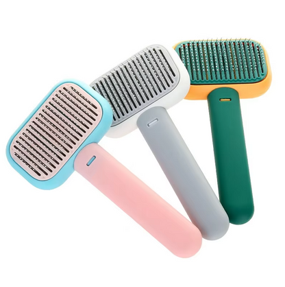 Brosse à Cheveux avec Fonction de Démêlage - Conception Innovante pour le Soulagement de la Douleur et le Démêlage Rapide