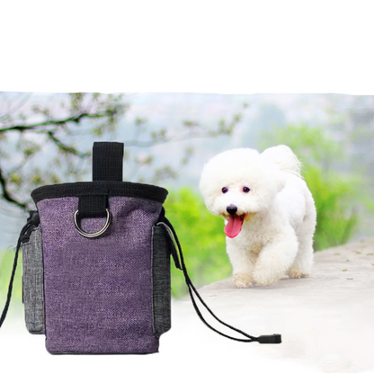Sac Pour Chien Avec Écuelle Pliable - Sac Portable Pour Les Snacks Et Les Accessoires
