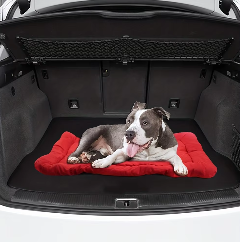 Coussin de Voyage pour Chiens - Lit pour Chien Doux et Lavable pour Voiture Canapé en Voyage