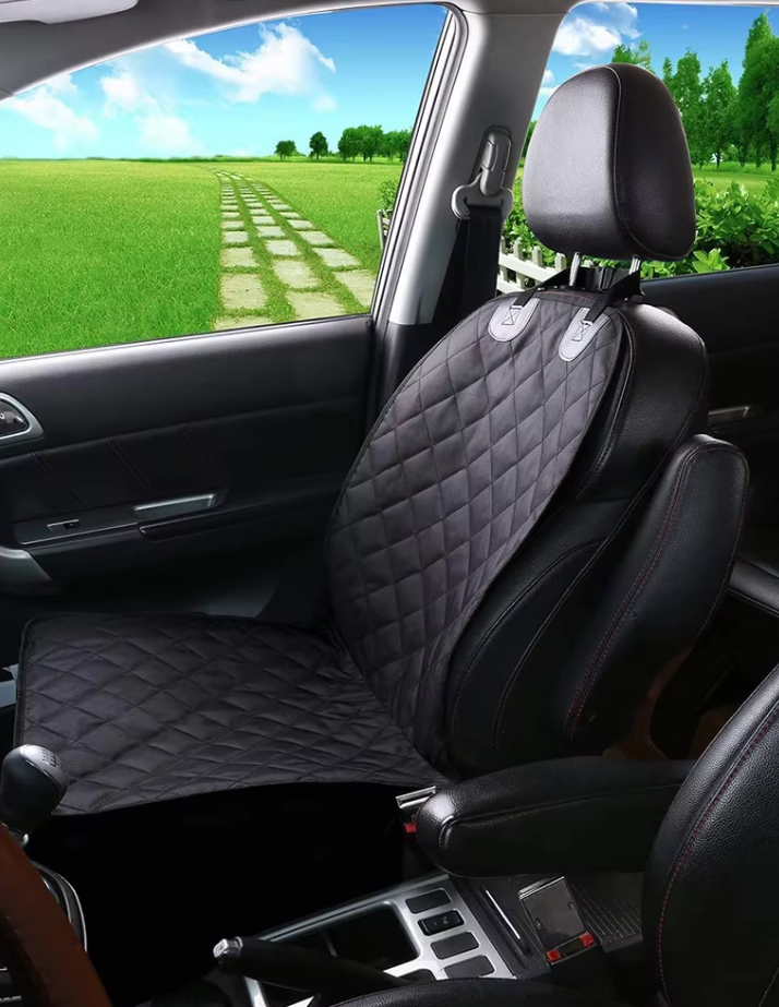 Protection de Siège avant Imperméable pour Chiens - Couverture de Siège de Voiture Antidérapante avec Protection contre les Éraflures