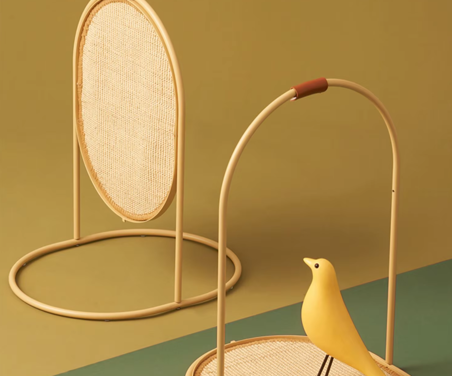 Arbre à Chat au Design Moderne - Jouet en Sisal pour le Soin des Griffes des Chats